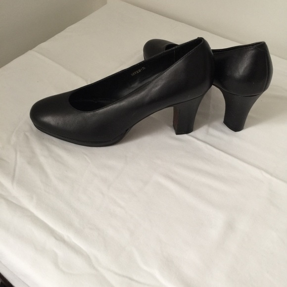 Rafferty Womens 8M Black leather True Love Shoes - Picture 2 of 7